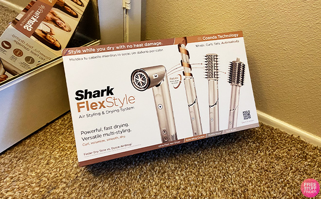 Shark HD435 FlexStyle Air Styling Drying System in the Box