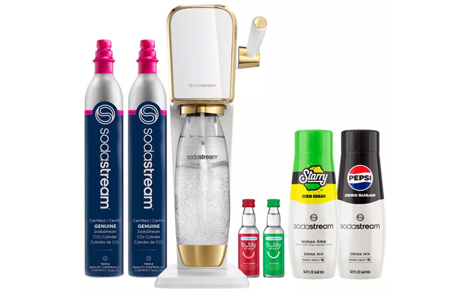 SodaStream Art Gold Soda Maker SodaStream Art Gold Soda Maker