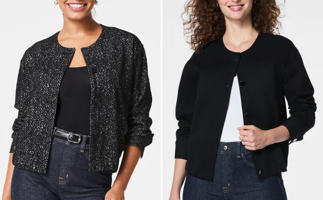 Spanx Ponte Bomber Jacket Spanx Ponte Bomber Jacket