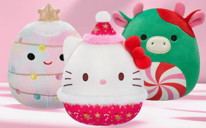 Squishmallows on a Table