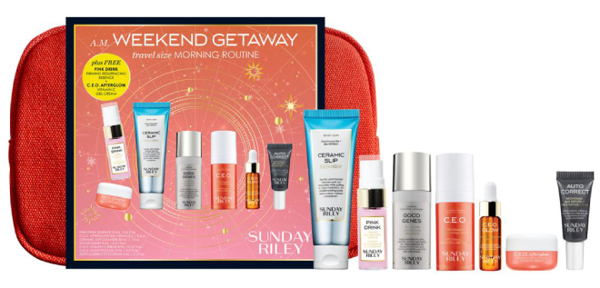 Sunday Riley Wake Up With Me Minis Kit Sunday Riley Wake Up With Me Minis Kit