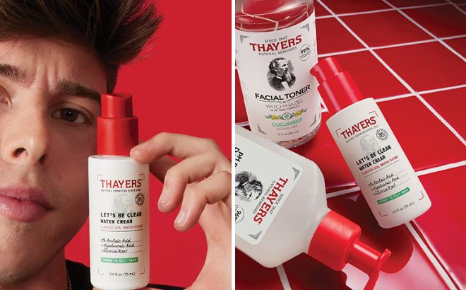 Thayers Lets Be Clear Water Face Cream Thayers Lets Be Clear Water Face Cream