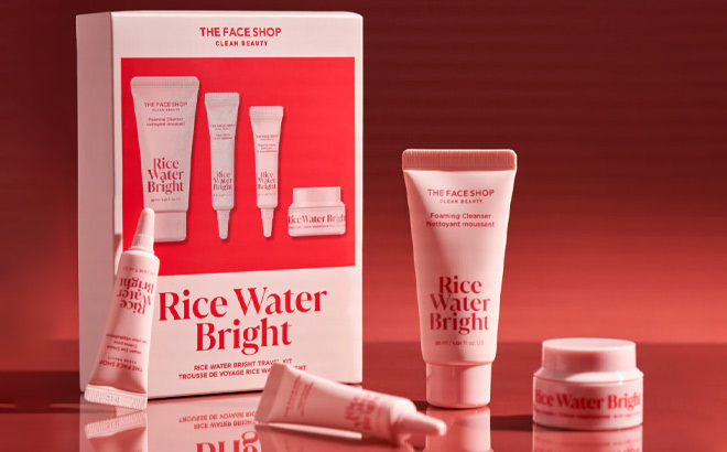 The Face Shop Rice Water Bright Travel Kit