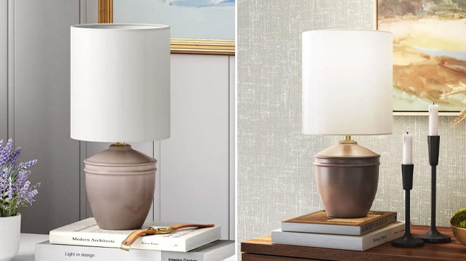 Threshold Mini Ceramic Table Lamps