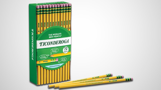 Ticonderoga Wood Cased Pencils 70 ct
