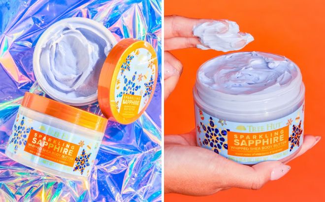 Tree Hut Sparkling Sapphire Whipped Shea Body Butter Tree Hut Sparkling Sapphire Whipped Shea Body Butter