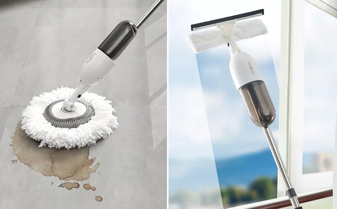 True Tidy Spray 360 Clean Everywhere Spray Mop Kit