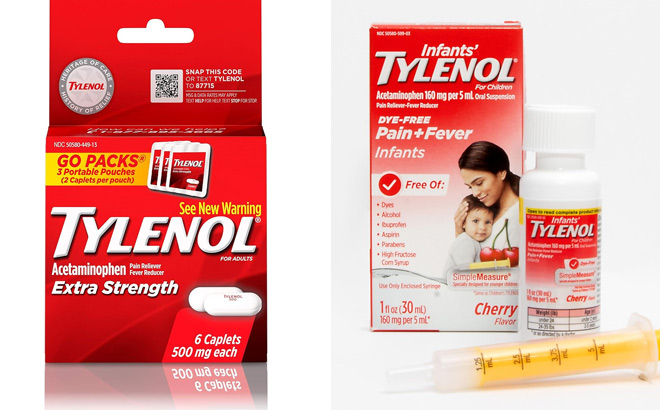Tylenol Extra Strength 500 mg Acetaminophen Caplels Tylenol Extra Strength 500 mg Acetaminophen Caplels