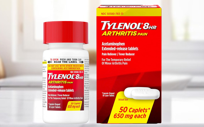 Tylenol Pain Relief Caplets