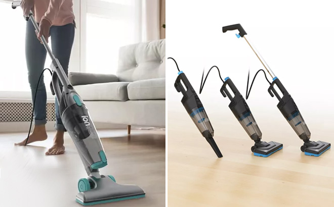 Tzumi ionvac ZipVac 3 in 1 Corded Upright Vacuum Cleaner