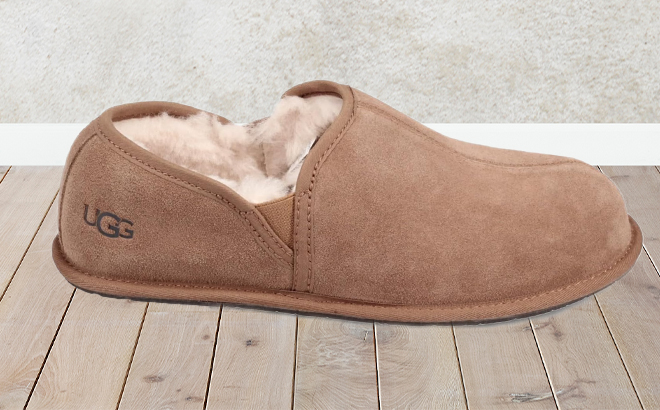UGG Mens Scuff Romeo II Slipper in Chestnut