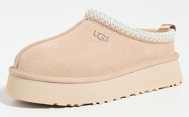 UGG Tazz Slipper in Sand Color UGG Tazz Slipper in Sand Color