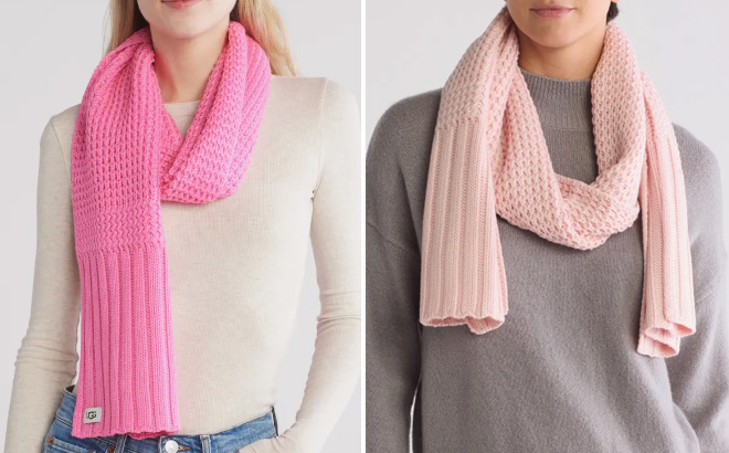 UGG Textured Knit Scarf UGG Textured Knit Scarf