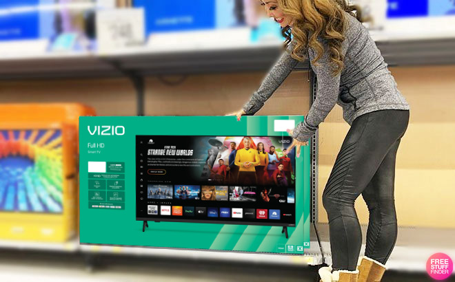 VIZIO 43 Inch Class Full HD 1080p LED Smart T