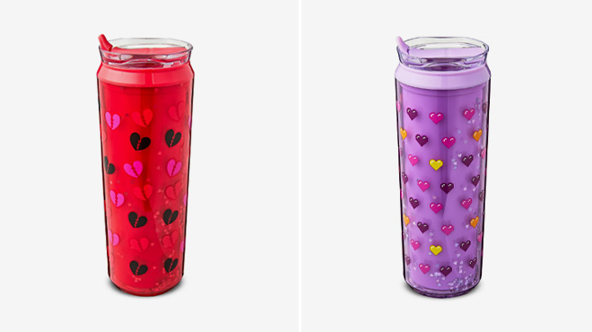 Valentines Day Heart Tumblers Valentines Day Heart Tumblers
