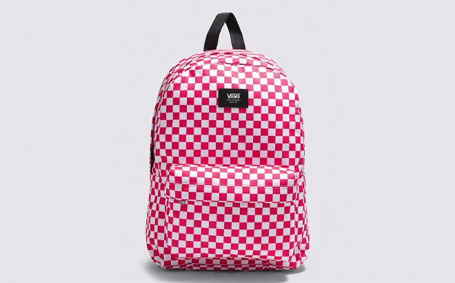 Vans Kids Old Skool Grom Check Backpack