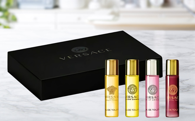 Versace Miniatures Set Women Perfume Set