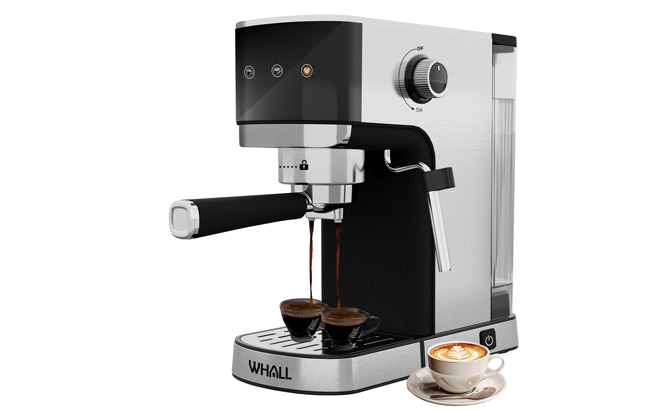 WHALL Touchscreen Espresso Machine