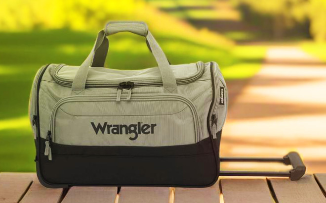Wrangler Travel Rolling Duffel Bag