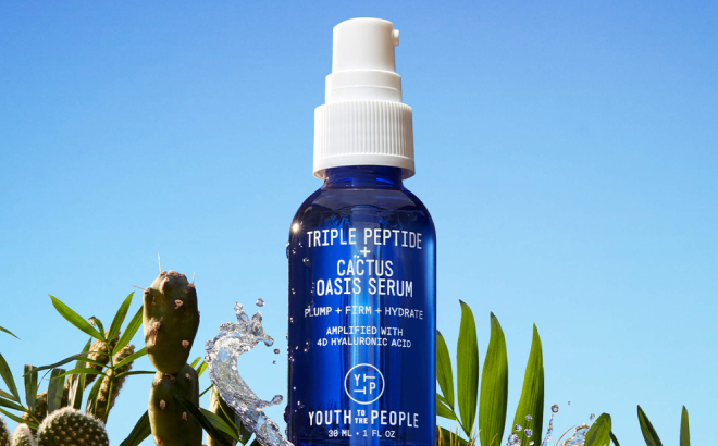 Youth To The People Triple Peptide Cactus Oasis Face Serum