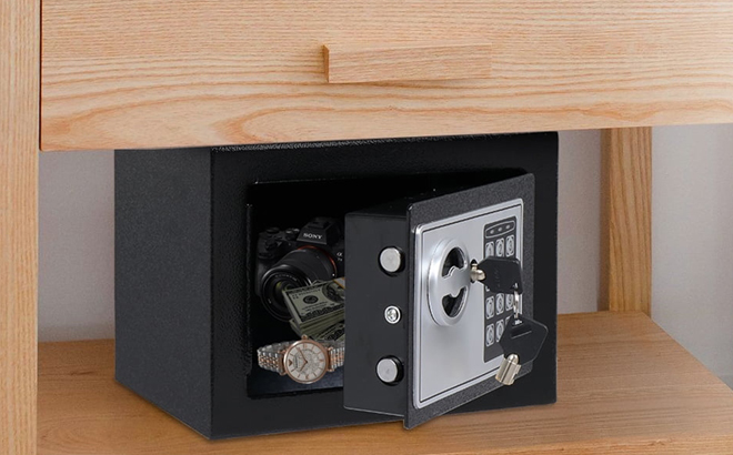 Zimtown Digital Safe on a Shelf