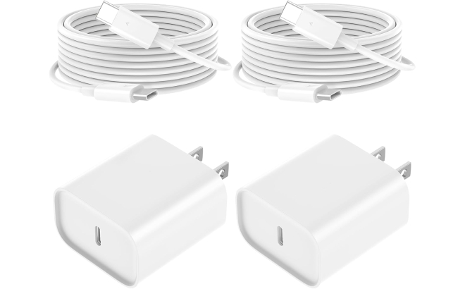 iPhone Charger 2 Pack