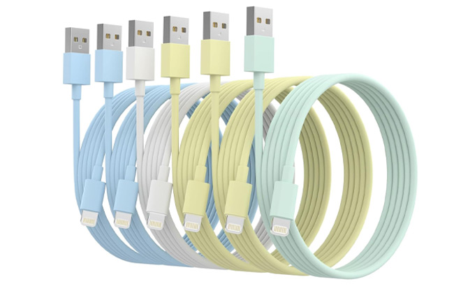 iPhone Charger Cable 6 Pack iPhone Charger Cable 6 Pack