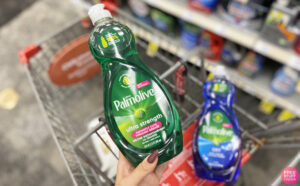 A Person Holding a Bottle of Palmolive Ultra Dish Liquid