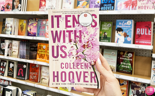 A Person Holding a It Ends with Us Book A Person Holding a It Ends with Us Book