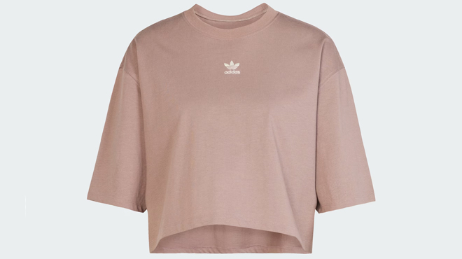 Adidas Womens Essentials Crop Tee Adidas Womens Essentials Crop Tee