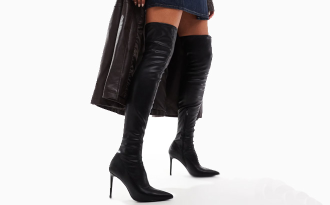 Asos Design Kathryn Over The Knee Boots