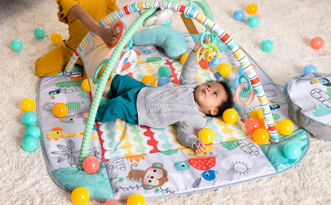 Bright Starts 5 In 1 Your Way Ball Play Activity Gym Ball Pit