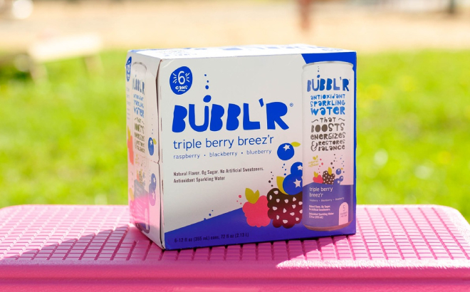 Bubblr Antioxidant Sparkling Water 6 Pack