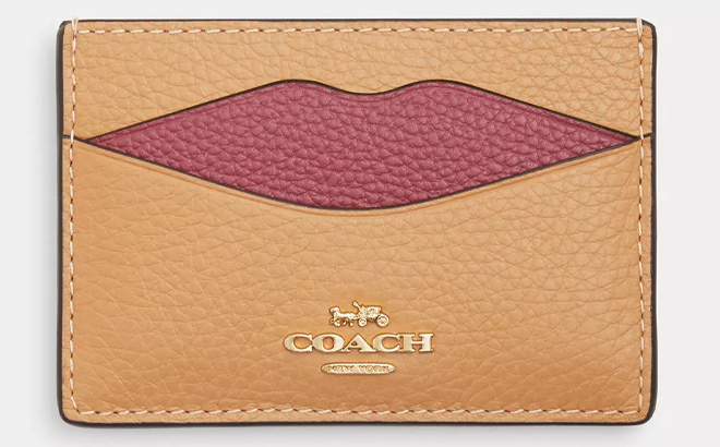 Coach Outlet Lip Card Case 1