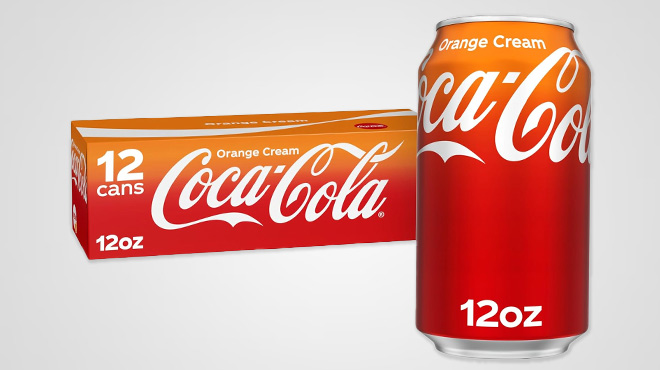 Coca Cola Orance Cream Soda 12 Pack Coca Cola Orance Cream Soda 12 Pack