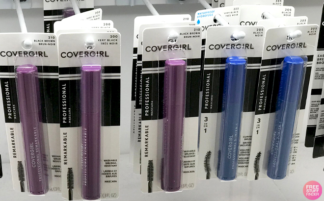 CoverGirl Mascaras in a Store