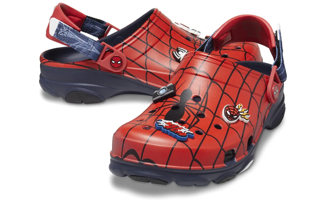 Crocs All Terrain Spider Man Mens Clogs