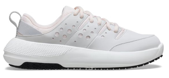 Crocs Womens On the Clock Slip Resistant Work Sneakers