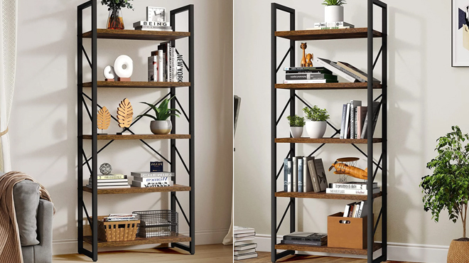 Dextrus 5 Tier Ladder Bookshelf