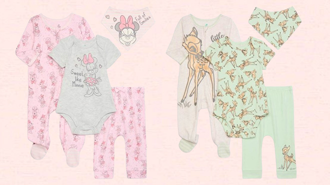 Disney 4 Piece Baby Essentials Gift Set