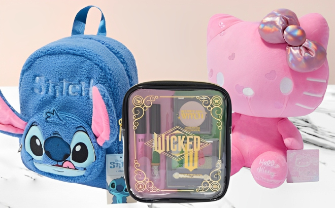 Disney Backpack Hello Kitty Plus and Wicked Makeup Set Disney Backpack Hello Kitty Plus and Wicked Makeup Set