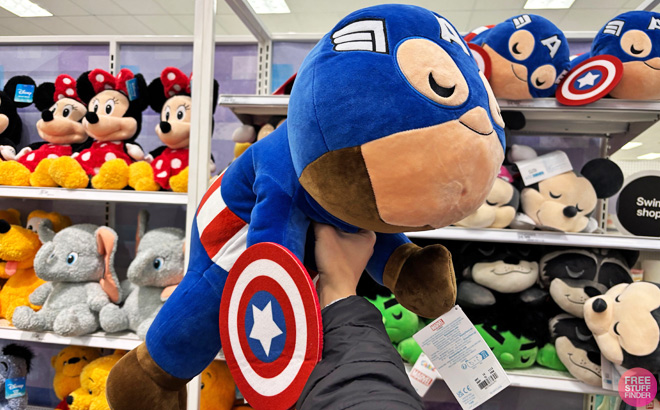 Disney Captain America Kids Cuddleez Pillow
