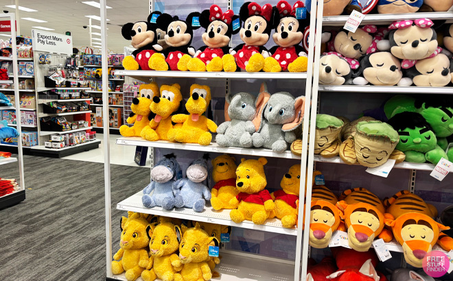 Disney Weighted Plushies Overview at Target Disney Weighted Plushies Overview at Target
