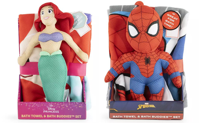 Disneys The Little Mermaid Bath Buddy Set Disneys The Little Mermaid Bath Buddy Set