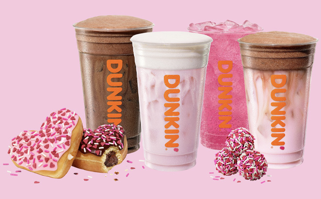 Dunkin Donuts Valentines Day Menu