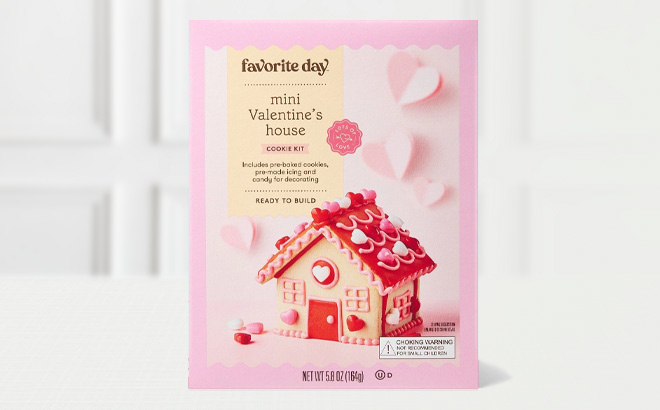 Favorite Day Valentines Mini House Cookie Kit