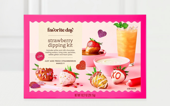 Favorite Day Valentines Strawberry Dipping Kit