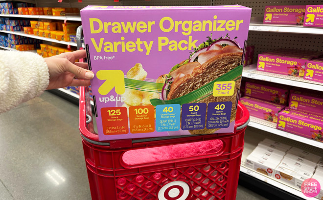Food Storage Bags Variety Pack 355ct