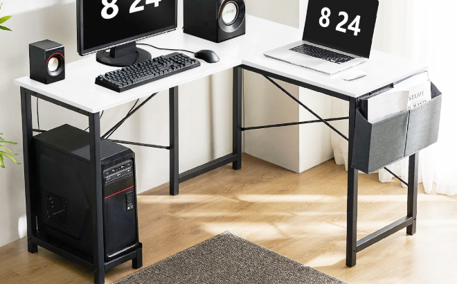 Gianna L Shaped Computer Desk