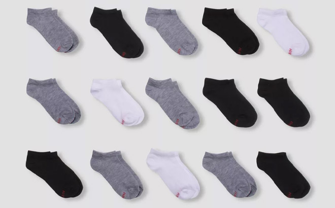 Hanes Boys No Show Athletic Socks 20 Pack Hanes Boys No Show Athletic Socks 20 Pack